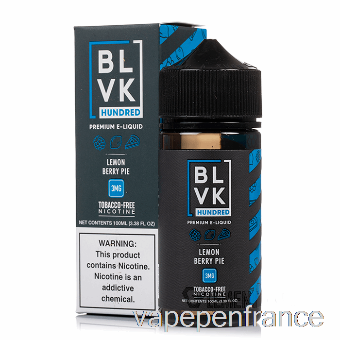 Tarte Aux Baies De Citron - Blvk - Stylo Vape 100 Ml 0 Mg